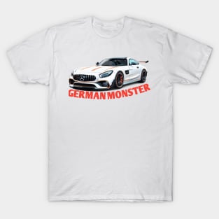 Mercedes AMG GT3 German monster T-Shirt